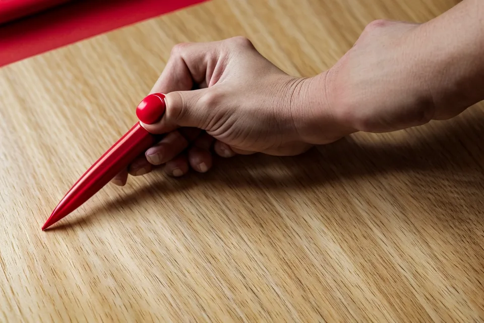 CV senior annoté au stylo rouge avant une nouvelle candidature, recherche d'emploi après une longue carrière