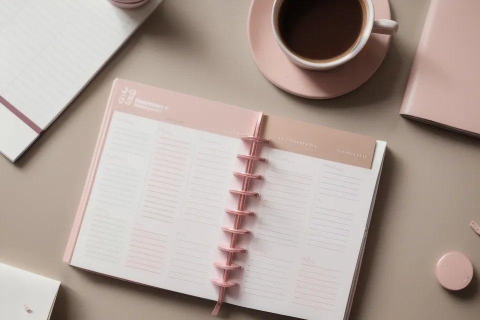 Agenda papier avec tâches cochées pour organiser sa recherche d'emploi et ses candidatures